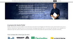 Desktop Screenshot of andredube.com