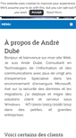 Mobile Screenshot of andredube.com